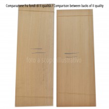 Comparison between Cypress backs, II quality
